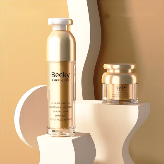 퍼스널 케어용 실버 돔이 있는 30ml/50ml/100ml 아크릴 크림 병